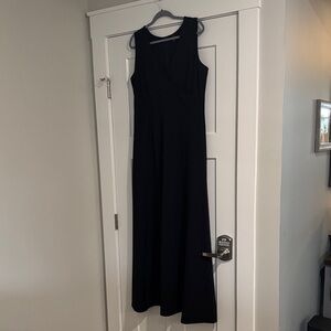 Elegant Black Sleeveless Dress